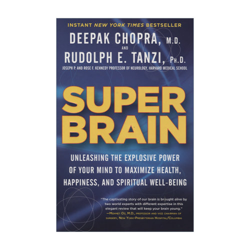 英文原版 Super Brain 超脑零极限 释放思想爆发力 健康幸福 Deepak Chopra 英文版 进口英语原版书籍