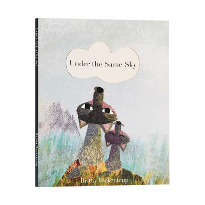 同一天空下 英文原版绘本 Under the Same Sky 英文版儿童英语图画书 艺术 故事洞洞书