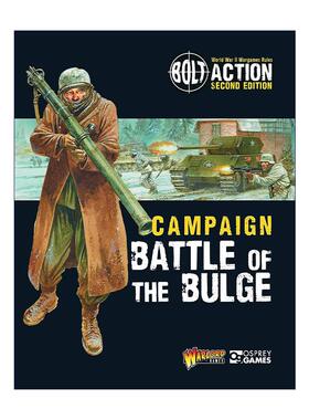 英文原版 Bolt Action Campaign Battle of the Bulge 桌面战争兵棋 阿登战役 英文版 进口英语原版书籍