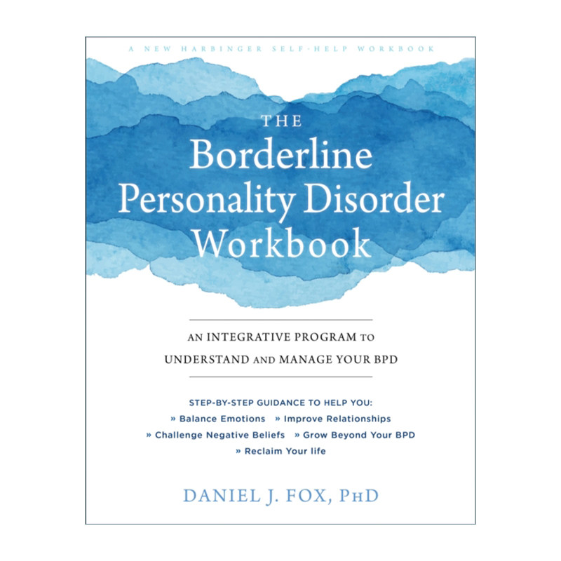 英文原版 The Borderline Personality Disorder Workbook 边缘性人格障碍工作手册 英文版 进口英语原版书籍