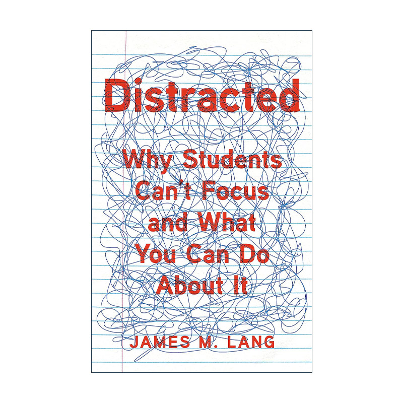 英文原版 Distracted 分心 为什么学生不能集中注意力 你能做些什么 精装 英文版 进口英语原版书籍