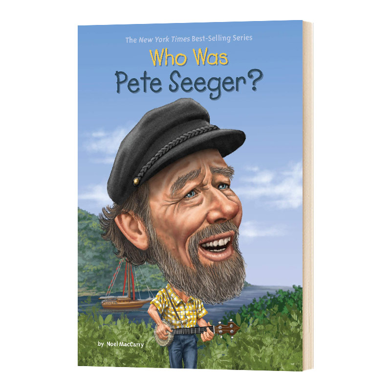 英文原版 Who Was Pete Seeger 谁是皮特·西格 名人传记系列 英文版 进口英语原版书籍