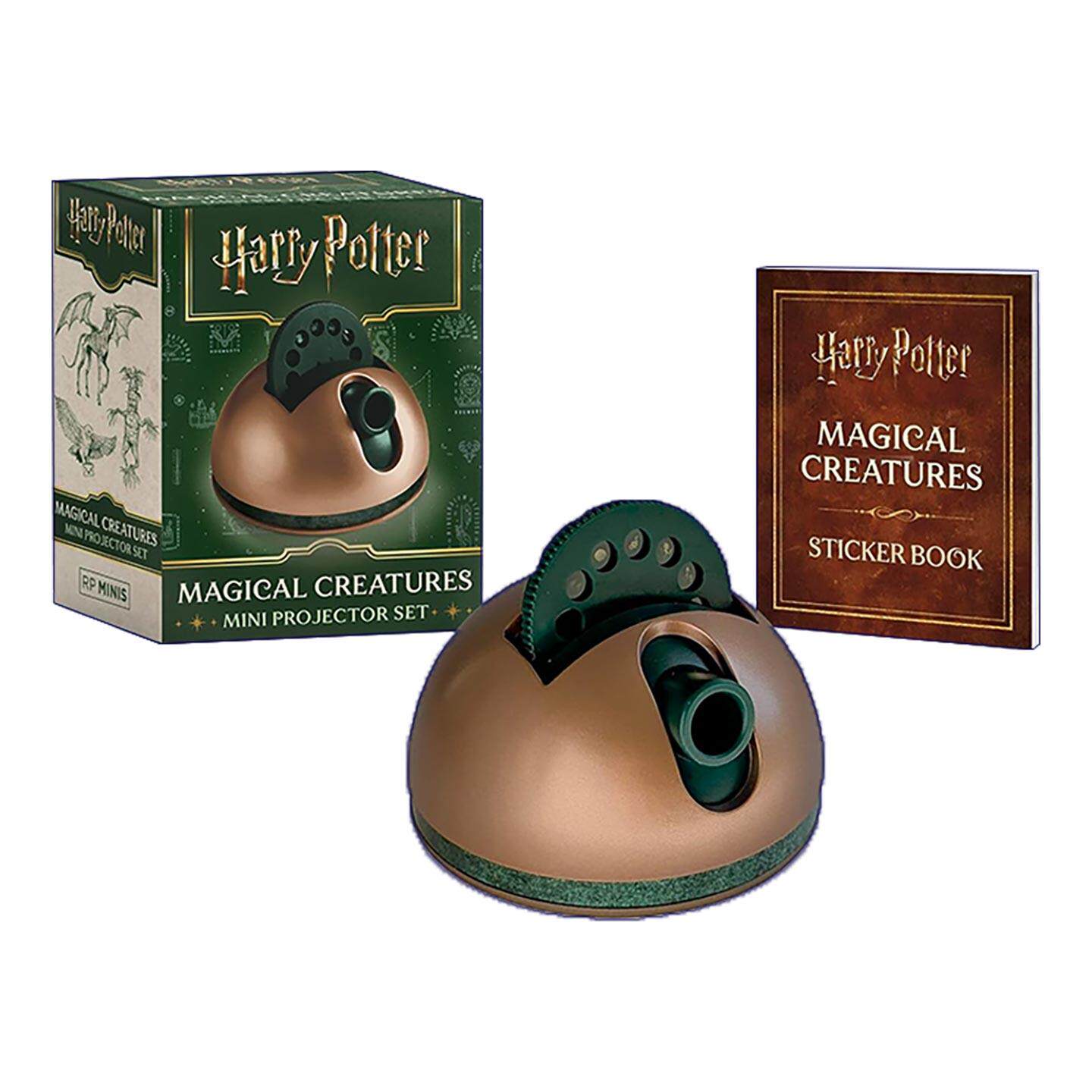 英文原版 Harry Potter Magical Creatures Projector 哈利波特 魔法生物迷你投影仪套装 含全彩贴纸本 英文版 进口英语原版书籍
