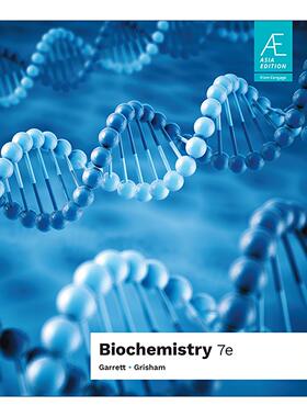 英文原版 Biochemistry 生物化学 第7版 弗吉尼亚大学教授Reginald H.Garrett 英文版 进口英语原版书籍