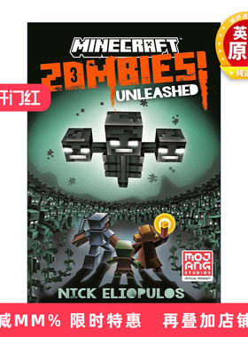 英文原版 Minecraft Zombies Unleashed! 我的世界21 僵尸释放 官方小说 英文版 进口英语原版书籍