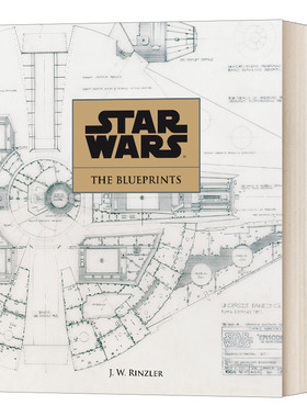 英文原版 Star Wars The Blueprints 星球大战 蓝图 概念草图 精细蓝图 J. W.林兹勒 英文版 进口英语原版书籍