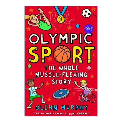 英文原版 Olympic Sport The Whole Muscle-Flexing Story 格伦·墨菲趣科学 奥林匹克运动 英文版 进口英语原版书籍