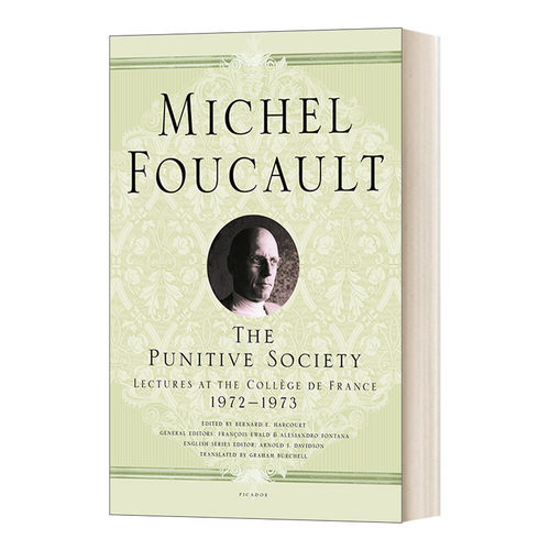 英文原版 The Punitive Society 惩罚的社会 Lectures At The College De France 法兰西学院演讲系列 2 英文版 进口英语原版书籍