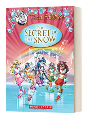 英文原版 The Secret of the Snow 女版老鼠记者 俏鼠菲姐妹特别版 大雪的秘密 Thea Stilton Special Edition 漫画章节小说读物