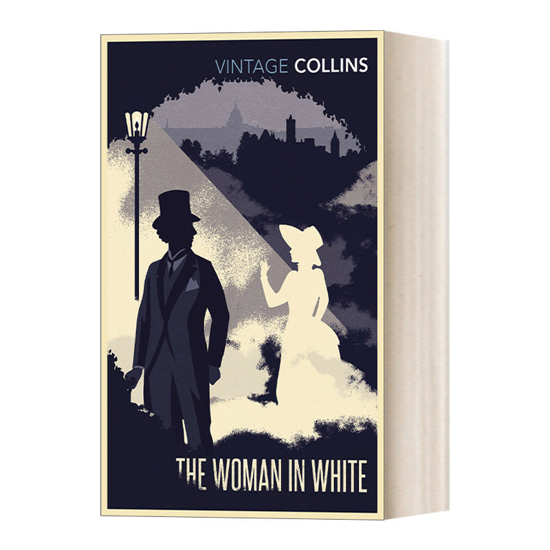in white 白衣女人 威尔基·柯林斯 vintage经典系列 英文版 进口英语