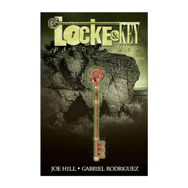 英文原版 Locke & Key Vol.2 Head Games 致命钥匙 卷二 同名美剧 IDW恐怖漫画 Joe Hill 英文版 进口英语原版书籍