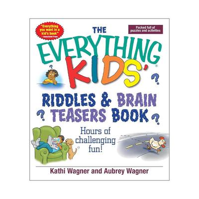 英文原版 The Everything Kids Riddles & Brain Teasers Book 孩子的百宝箱 谜语和脑筋急转弯 英文版 进口英语原版书籍