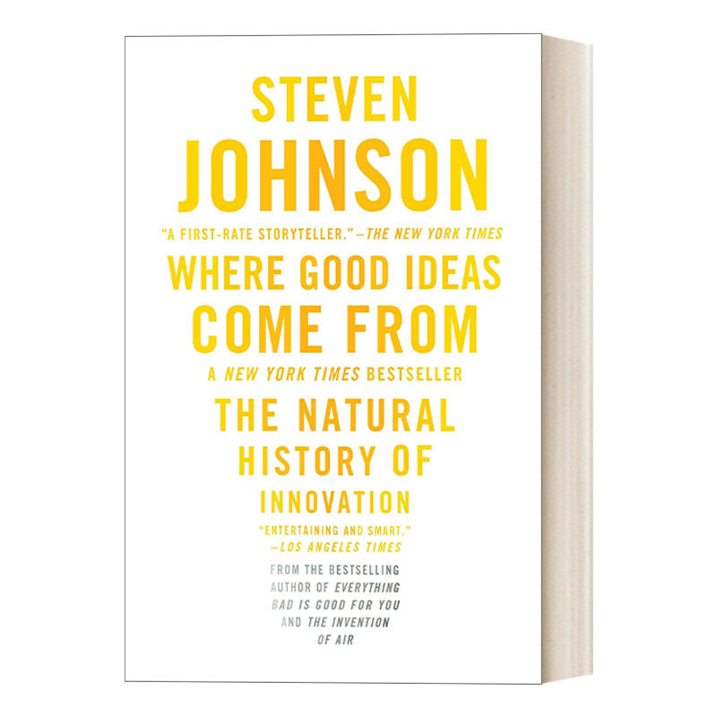 英文原版 Where Good Ideas Come From 伟大创意的诞生 创新自然史 Steven Johnson 英文版 进口英语原版书籍