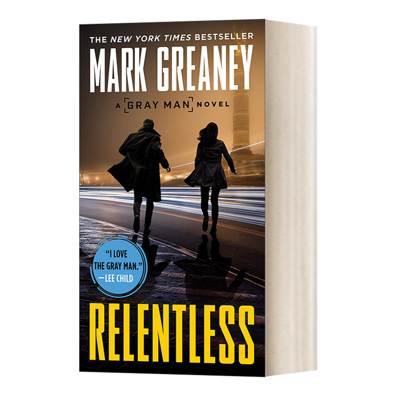 英文原版小说 Relentless Gray Man Book 10灰影人系列10永不停歇 Mark Greaney英文版进口英语原版书籍