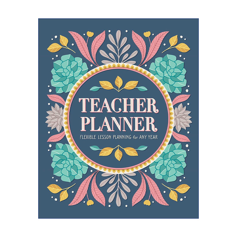 英文原版 Teacher Planner 教师教学计划 英文版 进口英语原版书籍