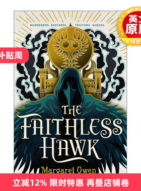 英文原版 The Faithless Hawk 仁慈的乌鸦2 英文版 进口英语原版书籍