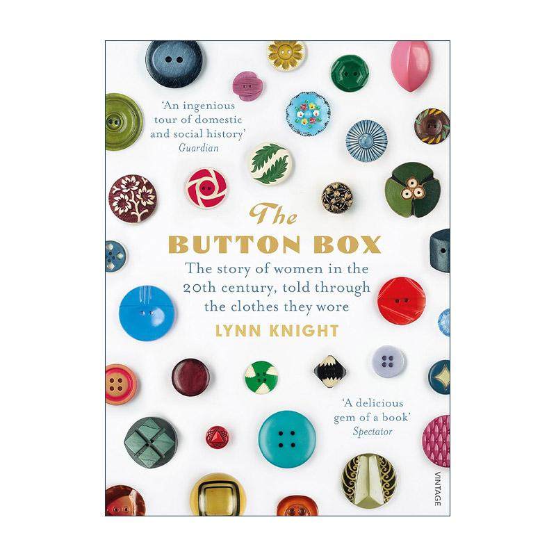 英文原版 The Button Box 纽扣之盒 20世纪女性穿衣史 Lynn Knight 英文版 进口英语原版书籍