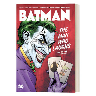 Who Edition Batman Man 英文版 书籍 英文原版 DC漫画 Laughs The 精装 蝙蝠侠狂笑之人 Deluxe 进口英语原版 收藏版
