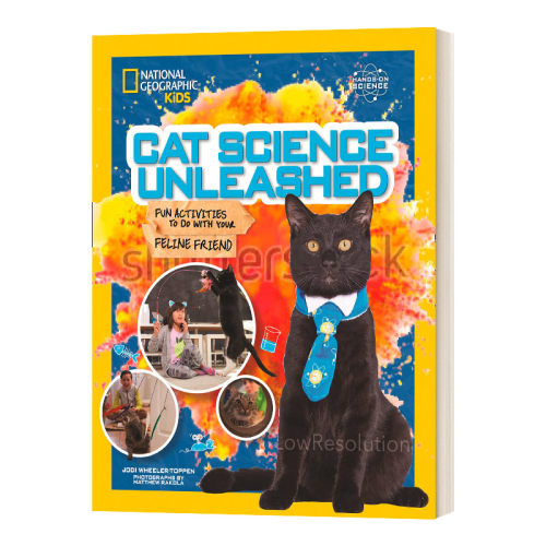 英文原版 Cat Science Unleashed 猫科学的释放 与你的猫朋友做有趣的活动 英文版 进口英语原版书籍儿童全英语书