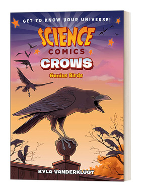 英文原版 Science Comics Crows Genius Birds 科学漫画 乌鸦 天才鸟类 英文版 进口英语原版书籍
