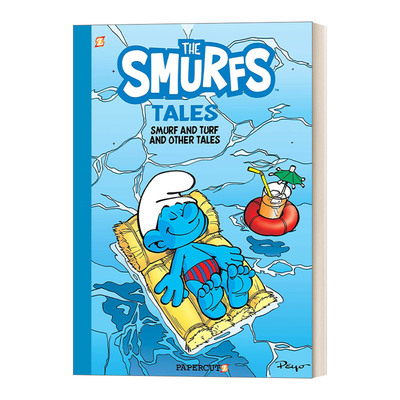 英文原版 The Smurfs Tales 4 Smurf & Turf and other stories 蓝精灵故事4 英文版 进口英语原版书籍