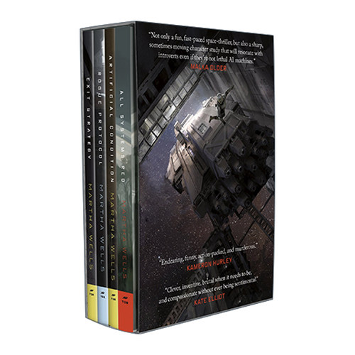 英文原版 The Murderbot Diaries 杀手机器人日记1-4套装 精装 英文版 进口英语原版书籍
