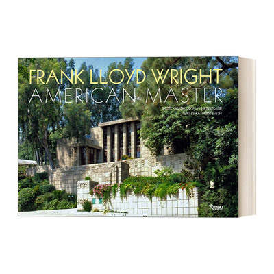 英文原版 Frank Lloyd Wright 弗兰克·劳埃德·赖特 美国大师 职业生涯回顾 住宅工作室建筑设计 精装艺术图册 Alan Weintraub