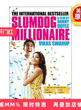 英文原版 Q & A 贫民窟的百万富翁 维卡斯·斯瓦鲁普 同名电影原著小说 英文版 进口英语原版书籍