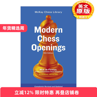 现货 现代国际象棋开局 MCO-15 国际象棋书籍 英文原版 Modern Chess Openings MCO-15 Revised 进口英语原版书籍