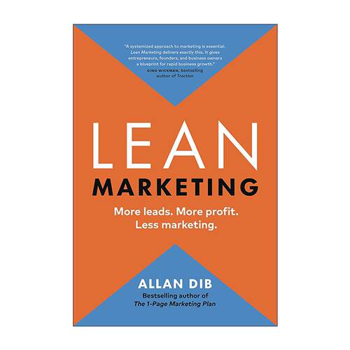 英文原版 Lean Marketing 精益营销 精装 英文版 进口英语原版书籍