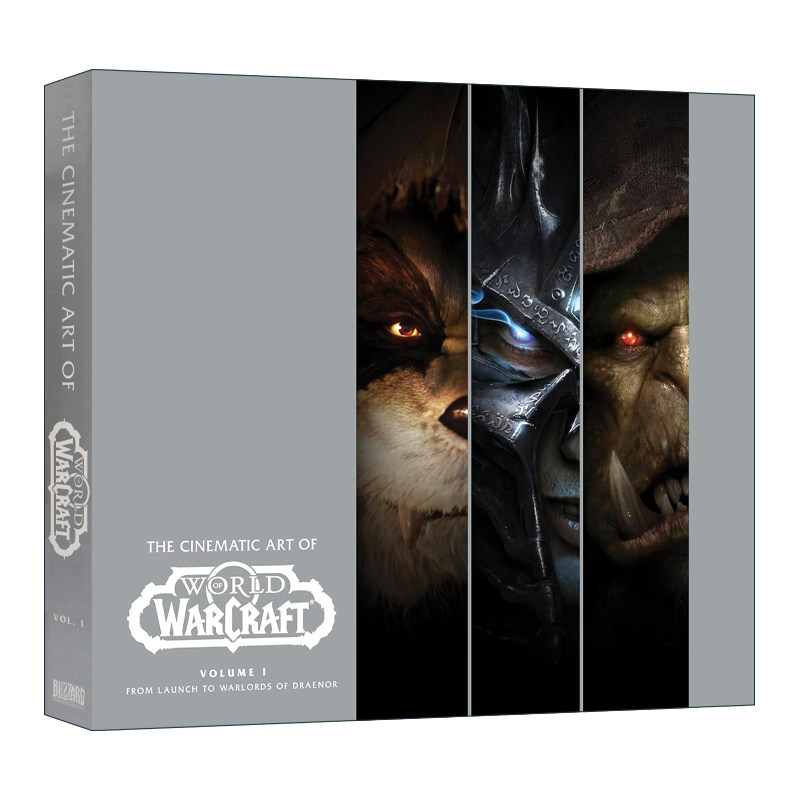 英文原版 The Cinematic Art of World of Warcraft 魔兽世界 动画影像艺术设定集 暴雪出品 精装 第一卷 英文版 进口英语书籍