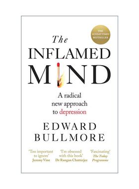 英文原版 The Inflamed Mind 发炎的大脑 一种治疗抑郁症的全新方法 英文版 进口英语原版书籍
