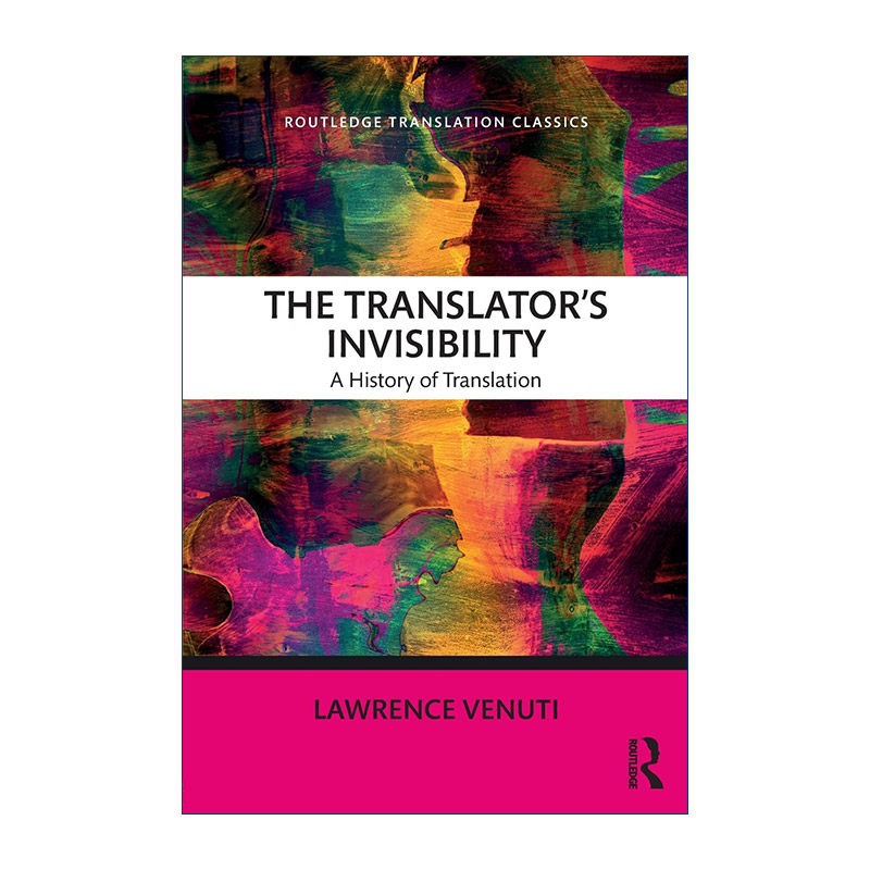 英文原版 The Translator's Invisibility 译者的隐形 翻译史论 英文版 进口英语原版书籍