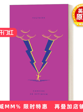 英文原版小说 Candide Or Optimism Penguin Drop Caps 老实人 企鹅大写字母经典系列 精装 英文版 进口英语原版书籍