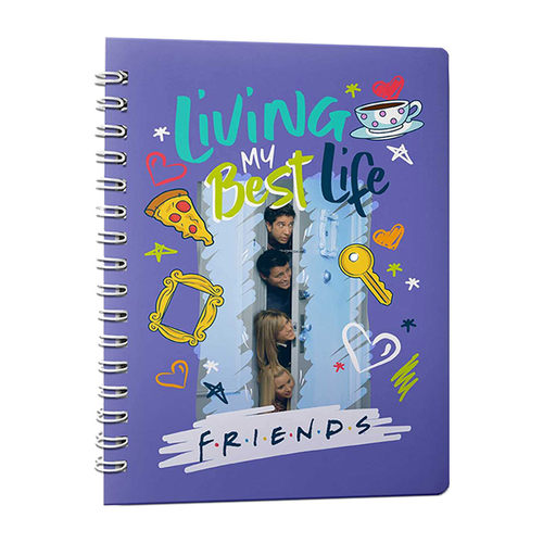 英文原版 精装 Friends 12-Month Undated Planner 老友记 手帐笔记本 12个月计划日程 英文版 进口英语原版书籍