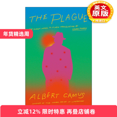 英文原版 The Plague 鼠疫 Albert Camus阿尔贝·加缪 Laura Marris译 英文版 进口英语原版书籍