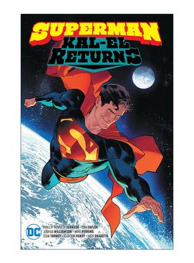英文原版 Superman Kal-El Returns 超人 卡尔-艾尔归来 DC漫画 菲利普·约翰逊 英文版 进口英语原版书籍