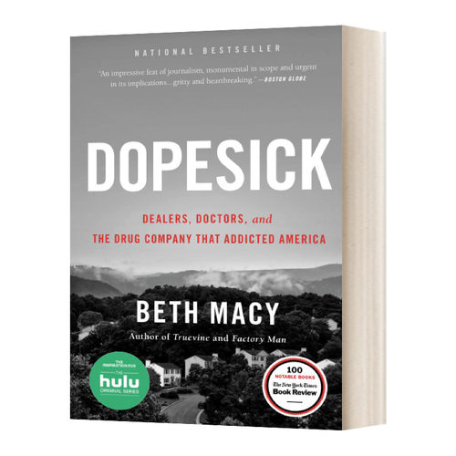 英文原版 Dopesick 毒疫 让美国成瘾的毒贩 医生和制药公司 英文版 进口英语原版书籍