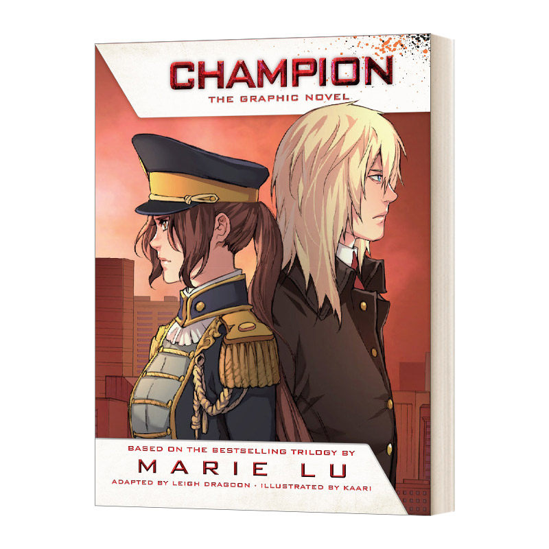 英文原版 champion the graphic novel 冠军 漫画小说 英文版 进口