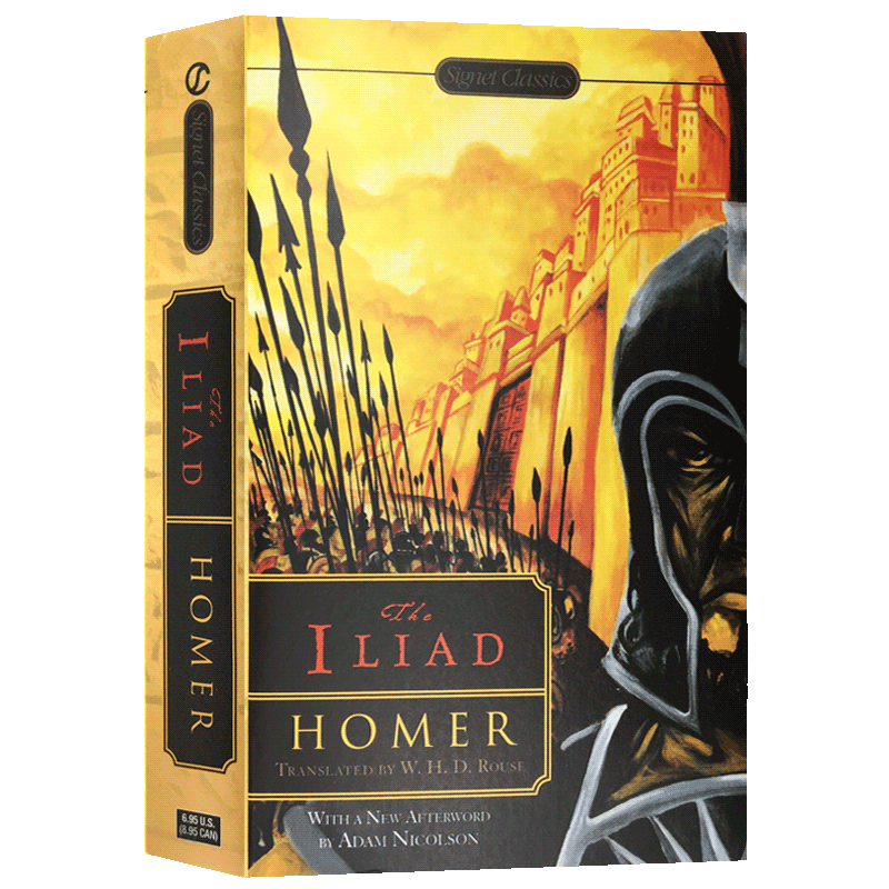 荷马史诗之伊利亚特 英文原版书 the iliad 进口英语书籍 全英文版