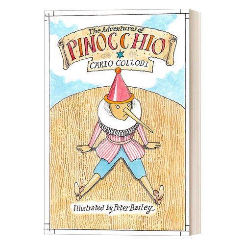 英文原版 Pinocchio 匹诺曹 木偶奇遇记 插图版 Alma经典文学 英文版 进口英语原版书籍