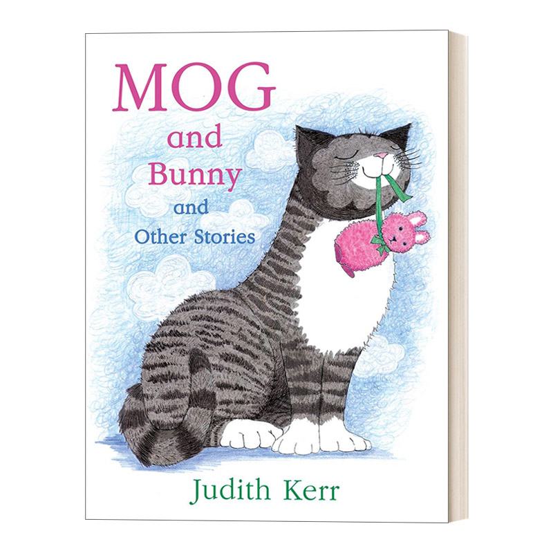 英文原版绘本 Mog And Bunny And Other Stories 小猫格格和兔子玩偶 朱迪思?克尔绘本 英文版 进口英语原版书籍