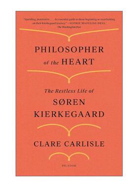 英文原版 Philosopher of the Heart 心灵哲学家 克尔凯郭尔不安的一生 英文版 进口英语原版书籍