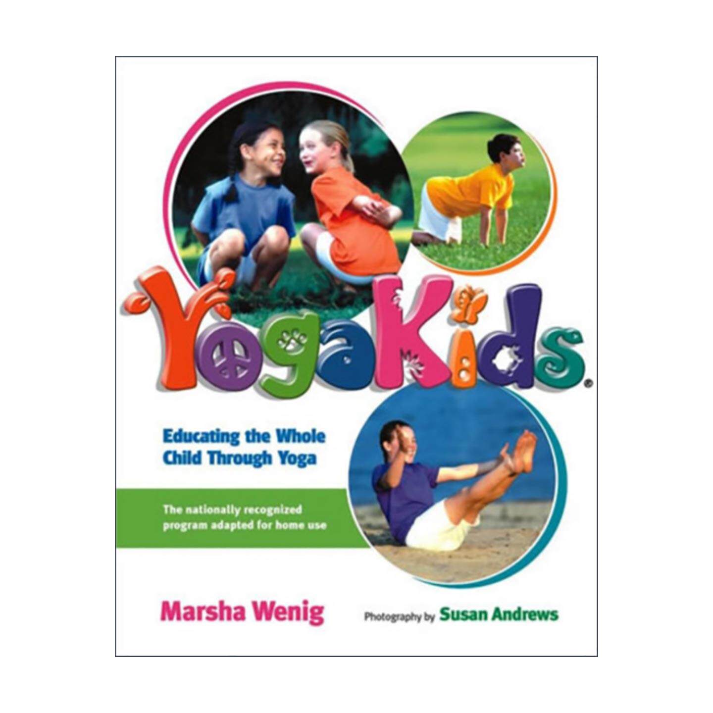 英文原版 Yogakids 儿童瑜伽 练习指南 通过瑜伽教育孩子的育儿技巧 英文版 进口英语原版书籍