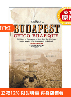 英文原版 Budapest 布达佩斯 巴西作家Chico Buarque小说 英文版 进口英语原版书籍