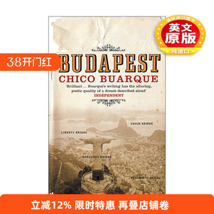 英文原版 Budapest 布达佩斯 巴西作家Chico Buarque小说 英文版 进口英语原版书籍