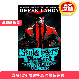 英文原版 A Mind Full of Murder 怪侠S.P先生16 邪恶狂徒 德雷克·兰迪 骷髅侦探 英文版 进口英语原版书籍