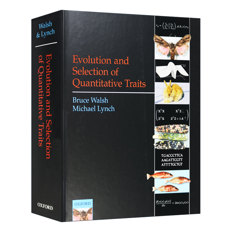 英文原版精装 Evolution and Selection of Quantitative Traits数量性状的演化与选择英文版进口英语原版书籍