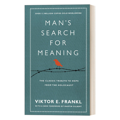 英文原版 Man's Search For Meaning 活出生命的意义 维克多 弗兰克尔 精装 英文版 进口英语原版书籍