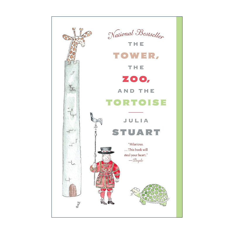 英文原版 The Tower The Zoo and The Tortoise 伦敦塔集雨人 Julia Stuart朱莉娅·斯图亚特英文版 进口英语原版书籍